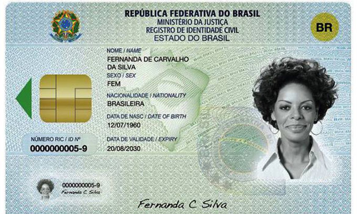 Nova Carteira de Identidade Nacional começa a ser emitida hoje