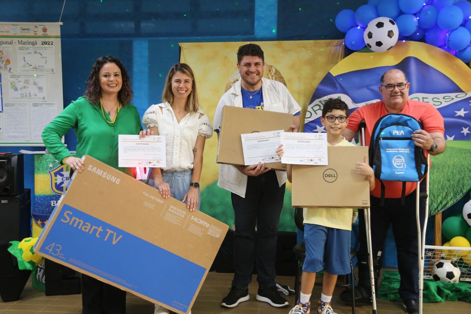 Aluno da rede municipal é campeão nacional de concurso sobre educação ambiental